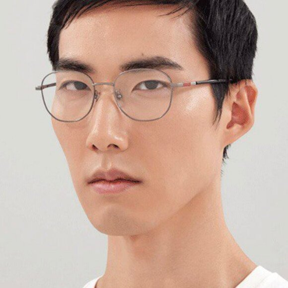 Gucci GG1352O 004 Eyeglasses Gold/Dark Havana 53mm Rectangle Frame - Picture 2 of 10